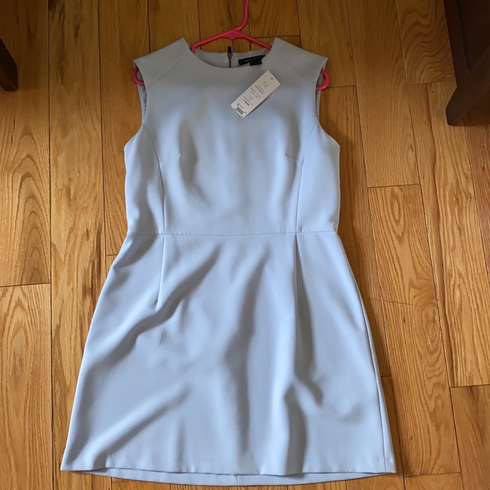 FCUK French connection baby blue dress size 12 - Picture 3 of 7